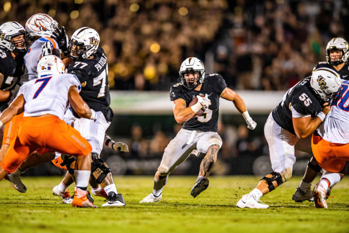 Isaiah Bowser and UCF Offensive Line - Matthew Lee